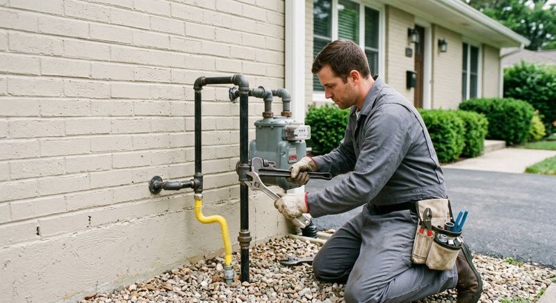 Gas Pipe Installation in Annapolis, MD