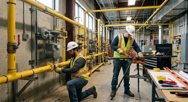 Commercial Gas Installation in Denver County, CO