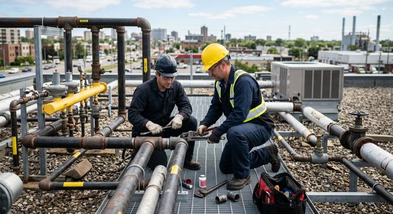 Commercial Gas Line Service in Annapolis, MD
