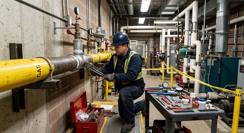 Commercial Gas Piping in Annapolis, MD
