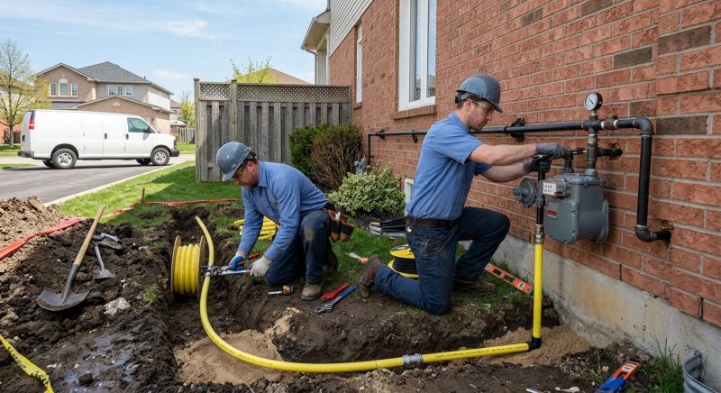 Gas Line Repair in Columbus, OH