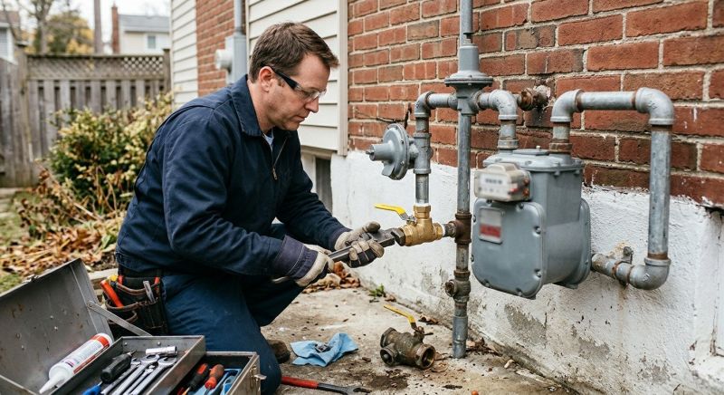 Gas Line Repair in Austin, TX