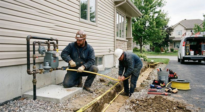 Gas Pipe Installation in Annapolis, MD