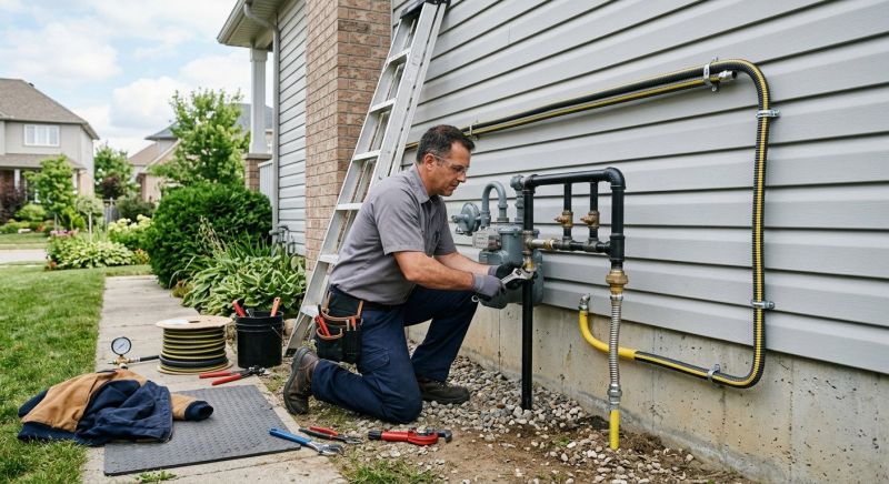 Home Gas Line Installation in Sacramento, CA