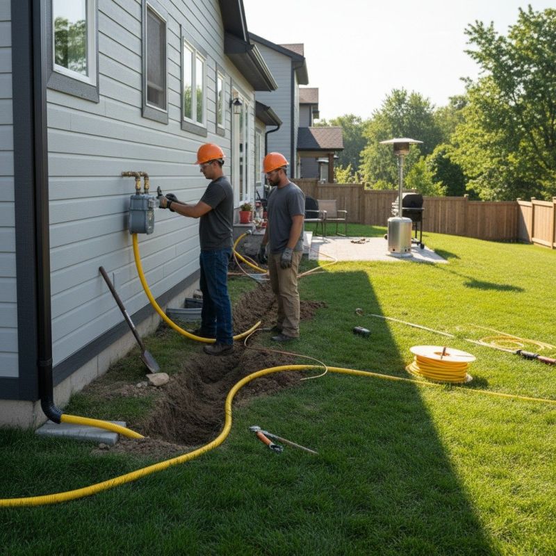 Natural Gas Line Installation in Annapolis, MD