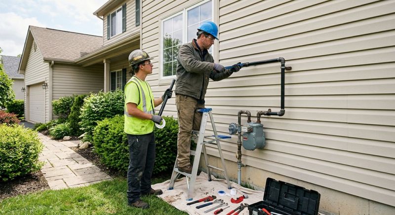 Propane Line Repair in Fredericksburg, VA