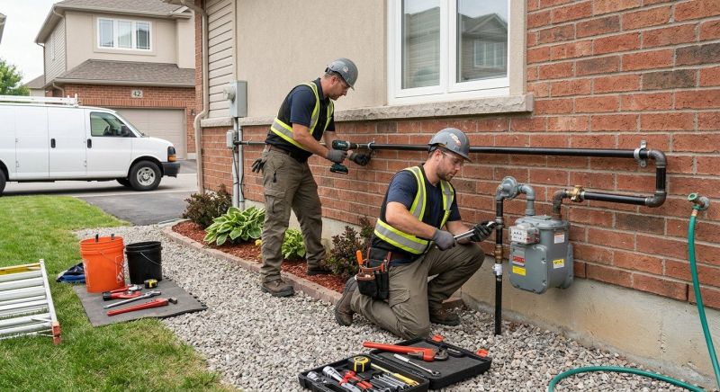 Propane Line Replacement in Austin, TX